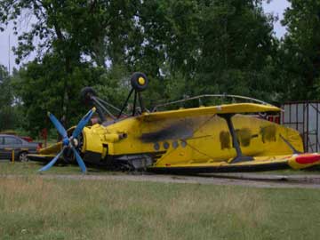 A leny�g�z�tt AN-2 �s a sz�l